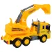 City Truck: Camion cu excavator cu lumină și sunet 1/18 imaginea 4