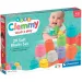 Clemmy: Touch & Play cuburi moi colorate set de 20 bucăți - Clementoni