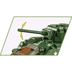 COBI: Joc de construcție tank M4A1 Sherman (3126) imaginea 3