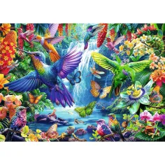 Colibri în junglă puzzle de 1000 de piese - Trefl imaginea 2