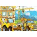 Construcție puzzle 24 bucăți și trei postere care se pot colora