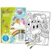 Crayola: Mini Kids maxi caiet de colorat și set marker - Animal Cornish
