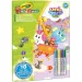 Crayola: MiniKids Animale magice set uriaș de colorat cu 4 bucăți de marker