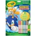 Crayola: Sonic, caiet de colorat și activități cu ariciul