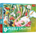 Creative Păsări paradis 500 piese puzzle de colorat - Trefl