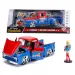 DC Comics Bombshells - Supergirl: 1956 Ford F-100 Pickup model mașină metal 1/24 - Simba Toys