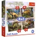 Dino interesanți 4 in 1 puzzle - Trefl