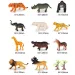 Dino World: animale sălbatice set figurine