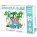 Dinozaur puzzle uriaș de podea 12 bucăți