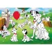 Disney clasice: 101 Câini 24 bucăți maxi supercolor puzzle - Clementoni imaginea 2