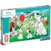 Disney clasice: 101 Câini 24 bucăți maxi supercolor puzzle - Clementoni imaginea 1