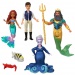 Disney Mica sirenă: Mini 6 bucăți set păpușă cu Ariel - Mattel