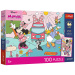Disney Minnie Mouse Aventură roz 100 piese puzzle UFT cu poster - Trefl