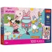Disney Minnie Mouse Aventură Roz 100buc. UFT puzzle cu poster - Trefl