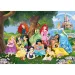 Disney Princess 104 bucăți Super Color Puzzle - Clementoni