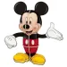 Disney: Puzzle cu Mickey Mouse de 104 piese + model 3D Mickey - Clementoni imaginea 2