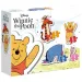 Disney: Winnie the Pooh și prietenii 4 in 1 formă puzzle set - Clementoni