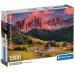 Puzzle cu dolomiti magici de 1000 de piese cu poster - Clementoni