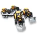 Engineering Truck: Set tractor din 2 părți cu remorcă și utilaj 46cm
