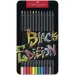 Faber-Castell: Black Edition creion colorat 12 bucăți în cutie metal