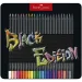 Faber-Castell: Black Edition creion colorat 24 bucăți în cutie metal