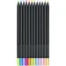 Faber-Castell: Black Edition Pastel creioane colorate set 12 bucăți