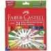 Faber-Castell: ECO creioane colorate triunghi 24 bucăţi