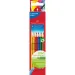 Faber-Castell: Grip 2001 set creioane colorate 6 bucăţi