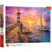 Farul în apus 500 de piese puzzle - Trefl imaginea 1