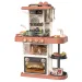 Fashion Kitchen bucătărie de joacă cu sunete și lumini 38 bucăți set în două culori
