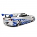 Fast &amp; Furious: Brian's 2002 Nissan Skyline GT-R (BNR34) model mașină 1/24 - Simba Toys