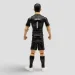 Figură de acțiune fotbalist, 20 cm - Belgia, Courtois cu numărul 1 imaginea 3