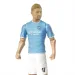 Figură de acțiune fotbalist, 20 cm - Manchester City, De Bruyne în tricoul cu numărul 17 imaginea 4