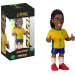Figurină de acțiune fotbalist, 12 cm - World Cup Legends Brazilia Ronaldinho cu tricoul numărul 10