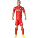 Figurină de acțiune fotbalist, 20 cm - Liverpool, Van Dijk cu tricoul numărul 4