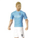 Figurină de acțiune fotbalist, 20 cm - Manchester City, De Bruyne cu tricoul numărul 17