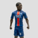 Figurină de acțiune fotbalist, 20 cm - PSG, Dembele cu tricoul numărul 10