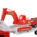 Fire Engine: Camion de pompieri cu vehicule 40cm