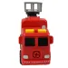 Fire Engine: Camion de pompieri demontabil cu coș de ridicare, scule si sunet 20cm