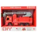 Fire Engine: Macara de pompieri demontabila cu scule si sunet 20cm