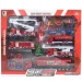 Fire Force: Set vehicule de pompieri cu accesorii