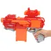 Fire Storm: Pistol electric burete cu cartușe și lumină 33cm