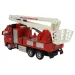 Fire Truck: mașină de pompieri cu lumina si sunet 20cm