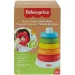 Fisher-Price: ECO colorat piramidă inele jucărie bebeluș - Mattel