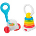 Fisher-Price: set de 2 zornăitori colorate pentru bebeluși - Mattel