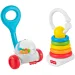 Fisher-Price: set de 2 zornăitoare colorate pentru bebeluși - Mattel imaginea 2