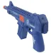 Flint Gun: Mitralieră militară albastră cu funcție de tragere 30cm