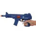 Flint Gun: Mitralieră militară albastră cu funcție de tragere 30cm