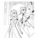 Frozen 2 in 1 puzzle se poate colora 24 bucăți cu poster