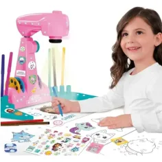Gabi casa de păpuși set de colorat cu proiector - Lisciani imaginea 2